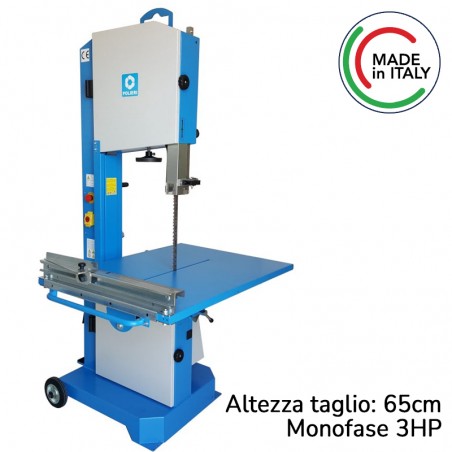 Segatrice a nastro Polieri TG 665 per taglio a secco di calcestruzzo cellulare e laterizio, 65cm