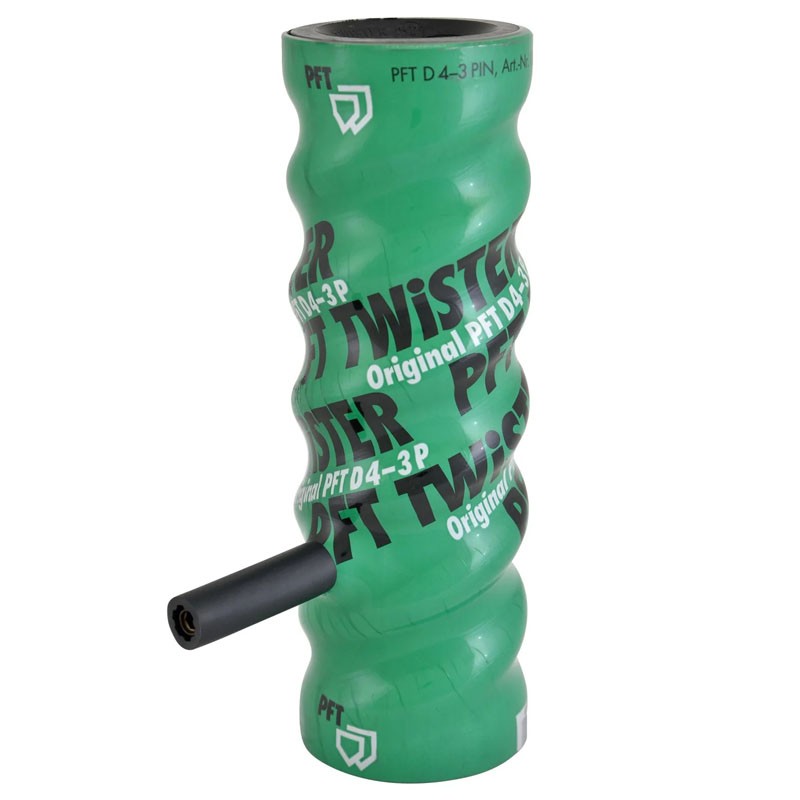 Polmone Knauf PFT Twister D4-3 PIN verde menta a rotazione oraria per intonacatrici G4, Ritmo XL, Swing L