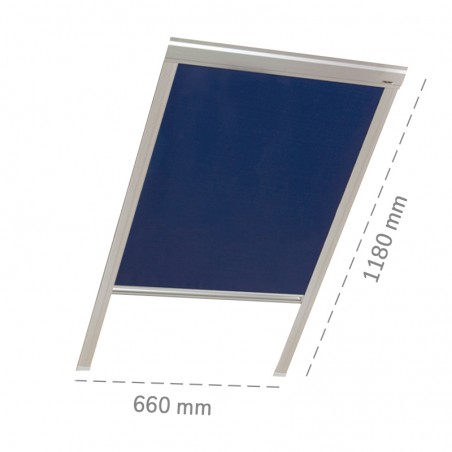 Tendina oscurante interna Dakota 660x1180mm per finestre da tetto DK 500V