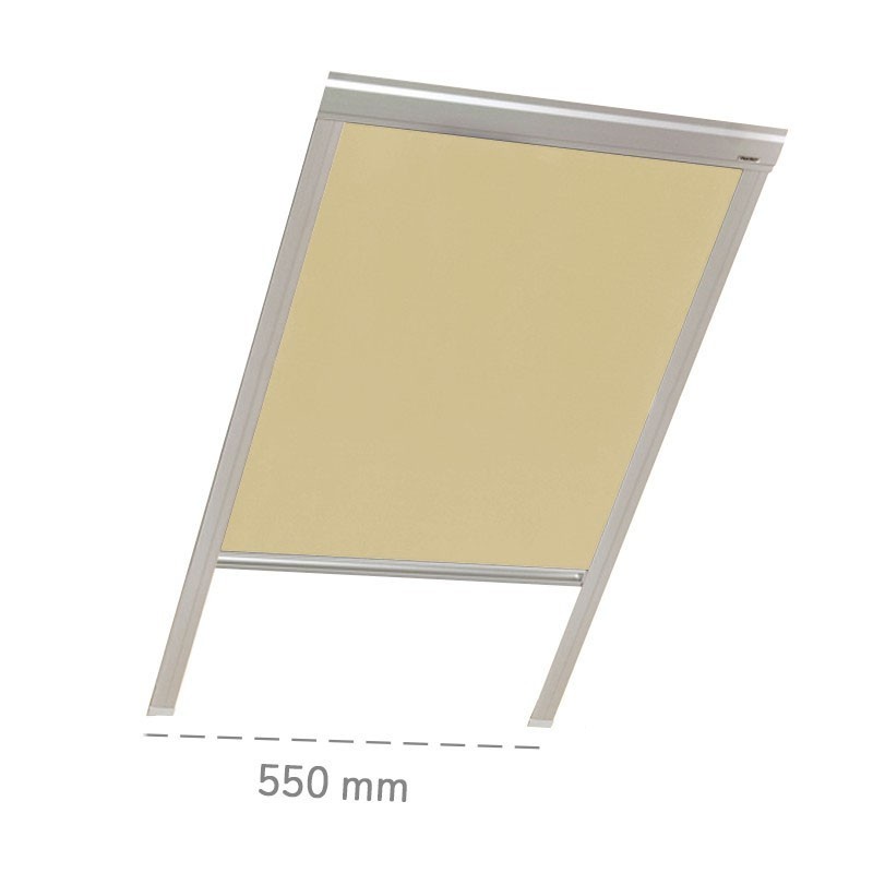 Tendina ombreggiante interna Beige Dakota 550mm per lucernario DK 500V