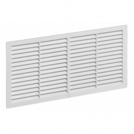 Griglie di ventilazione rettangolari fisse Dakota 830x220mm in ABS bianco (10pz)