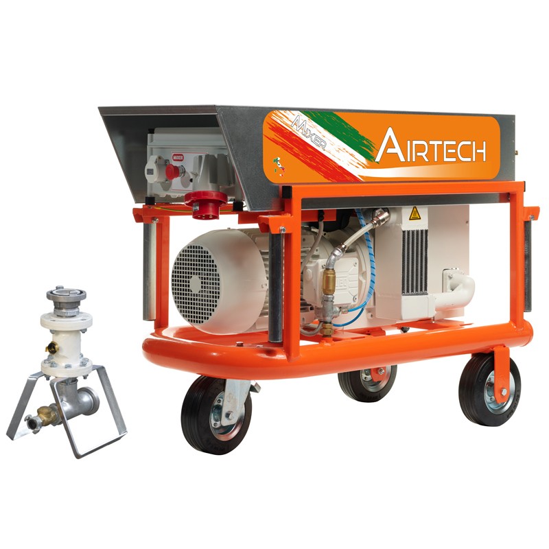 Impianto convogliatore Mixer Airtech Standard con compressore Rietschle, 5,5-8kW