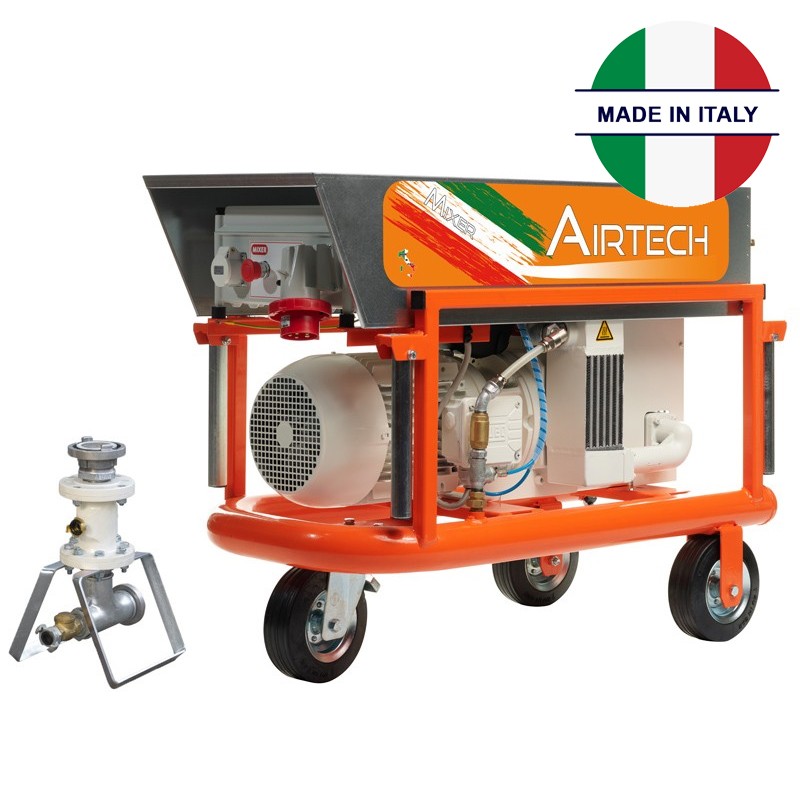 Impianto convogliatore Mixer Airtech Standard con compressore Rietschle, 5,5-8kW