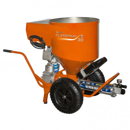 Intonacatrice Airless Mixer FlatSpray 30 3kW per intonaci in pasta, serbatoio 110litri