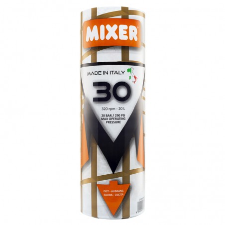 Polmone Mixer 30 D5-2,5 / Eco-Star dritto per intonaci con granulometria fino a 3mm