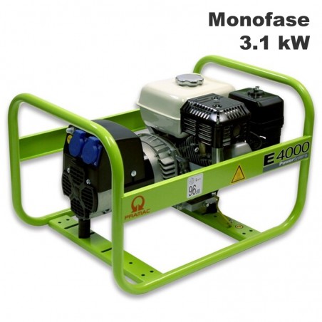 Generatore di corrente a benzina Pramac E4000 Monofase 3.1kW