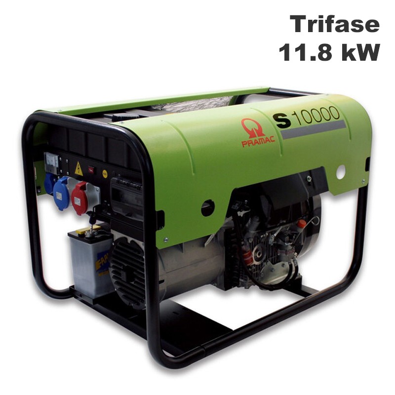 Generatore di corrente diesel Pramac S10000 Trifase 11.8kW con regolatore automatico tensione