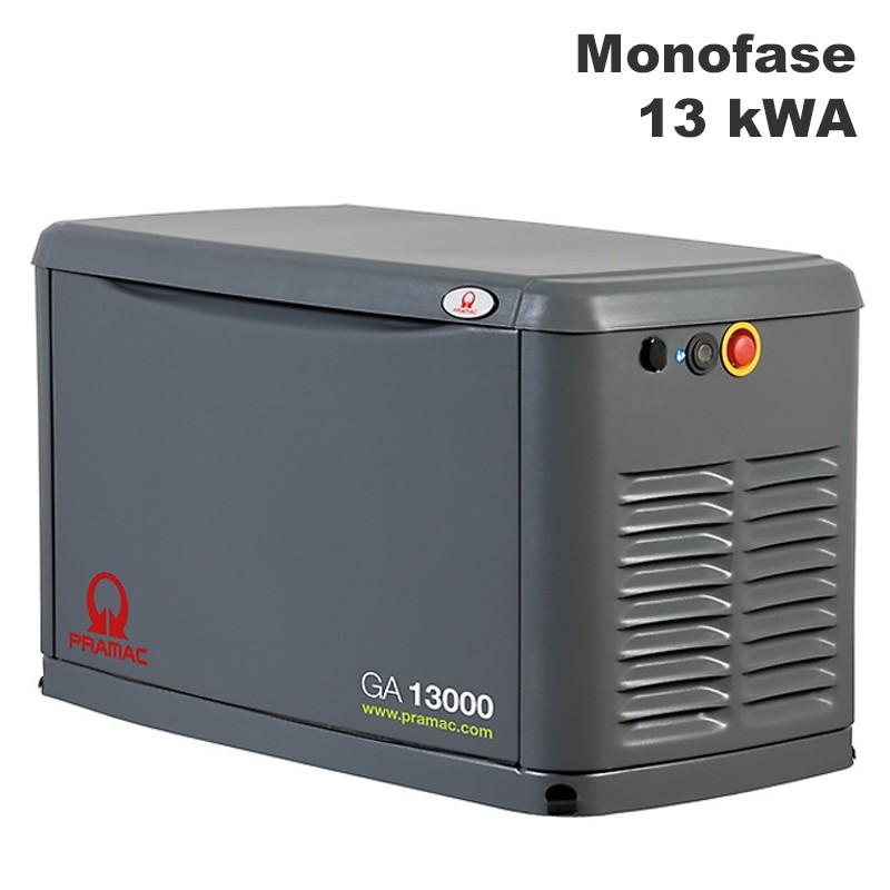 Generatore di corrente Stand-By a GPL/Metano Pramac GA13000 Monofase 13kWA