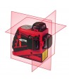 Nivel Láser Autonivelante 3 lineas 360º color rojo Metrica 3D Junior -  Brikum