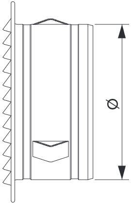 Schema tecnico griglia fissa Dakota