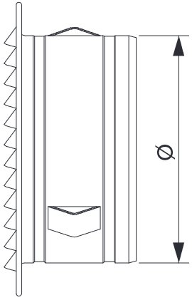 Schema tecnico griglia fissa Dakota