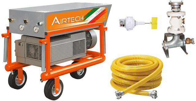 Dotazione impianto convogliatore Mixer Airtech Standard 100