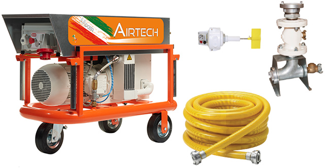 Dotazione impianto convogliatore Mixer Airtech Standard - Rietschle