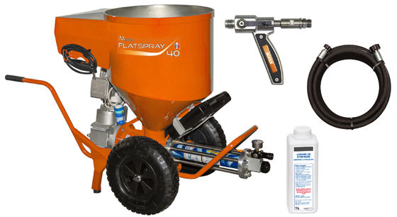 Dotazione intonacatrice Mixer FlatSpray 40