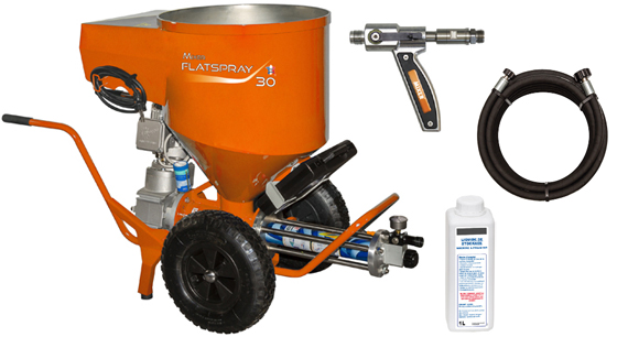 Dotazione intonacatrice Mixer FlatSpray 30