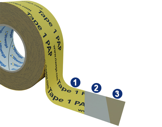 Composizione nastro acrilico Tape 1 PAP Riwega