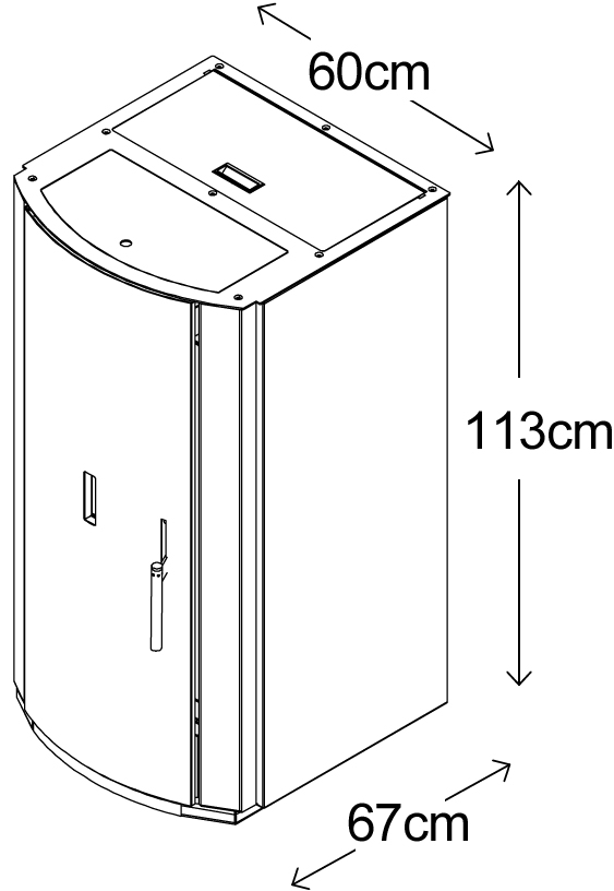 Schema tecnico stufa a pellet H2O Ares 27.0 TecnoVana