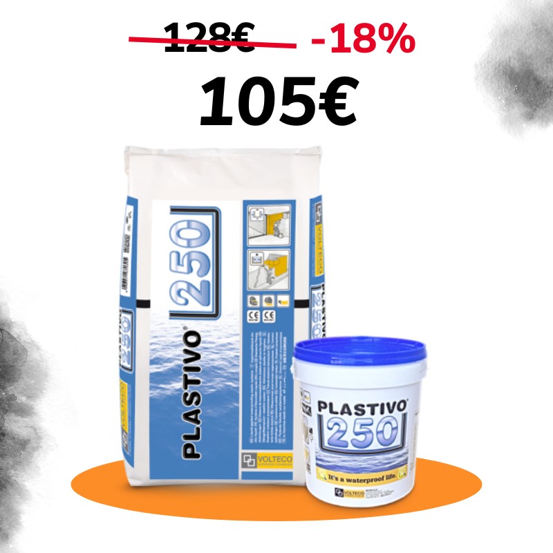 Plastivo Volteco 250 impermeabilizzante elastico bicomponente